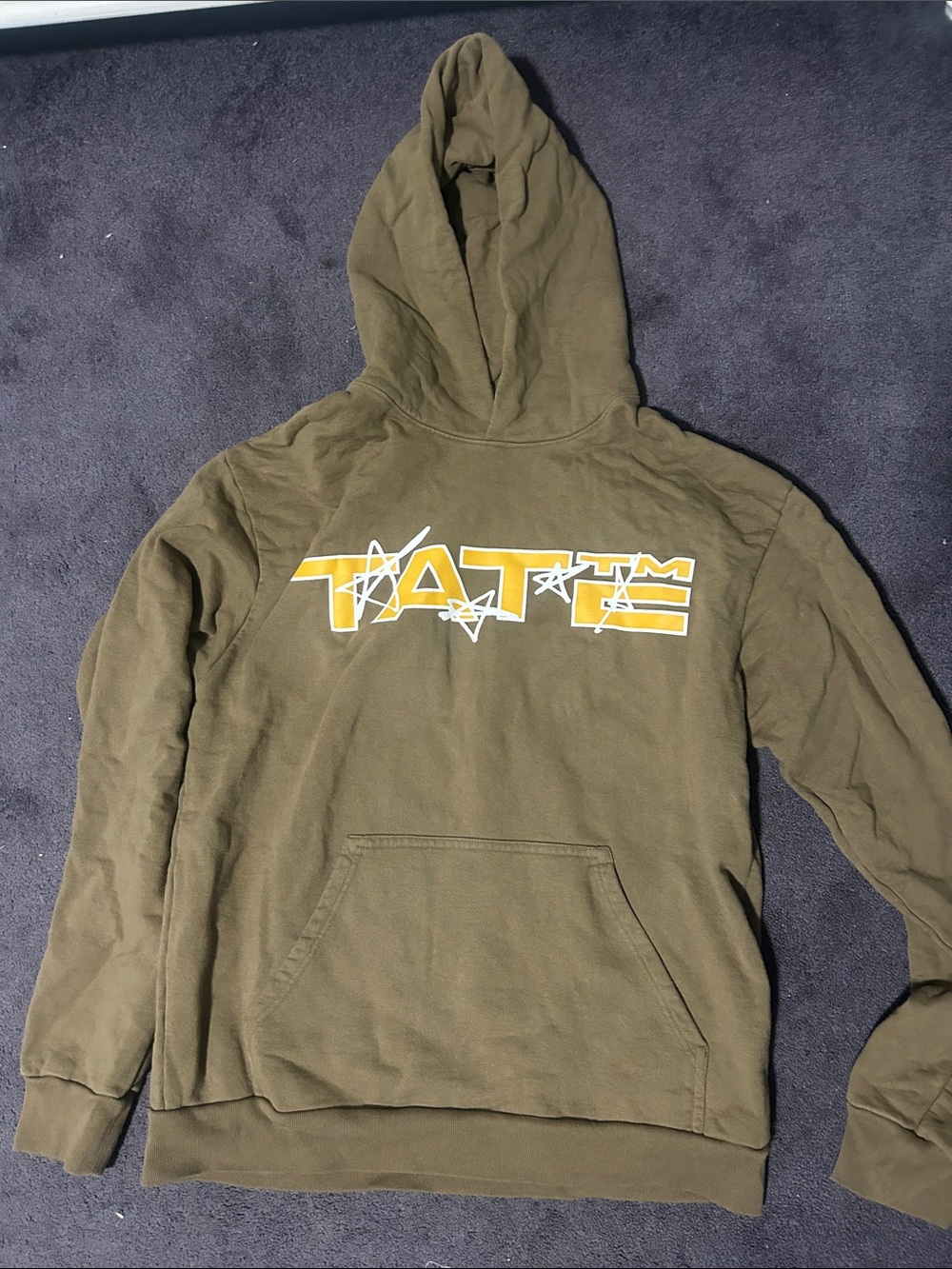 Tate Mcrae So Close To What Hoodie with Yellow Graphic Logo